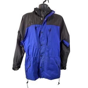 REI Gore-Tex Rain Jacket Blue Size Medium Flawed Sleeve